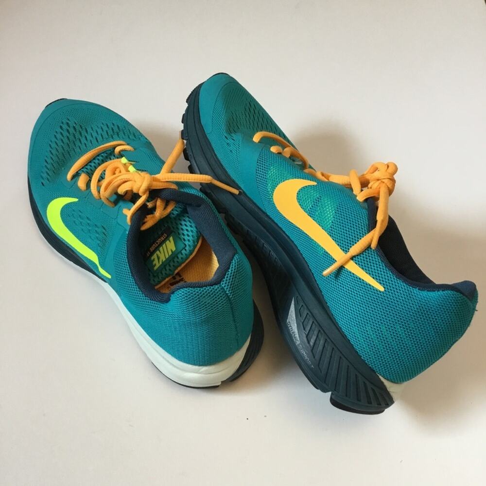 Nike Teal Structure 17 Women's Running Sneakers - Picture 6 of 8